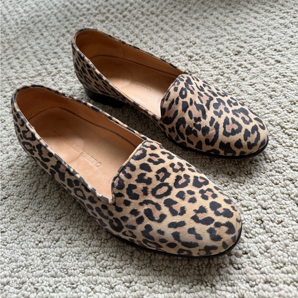 Dieppa Restrepo Cheetah Print Loafer - Picture 1 of 5